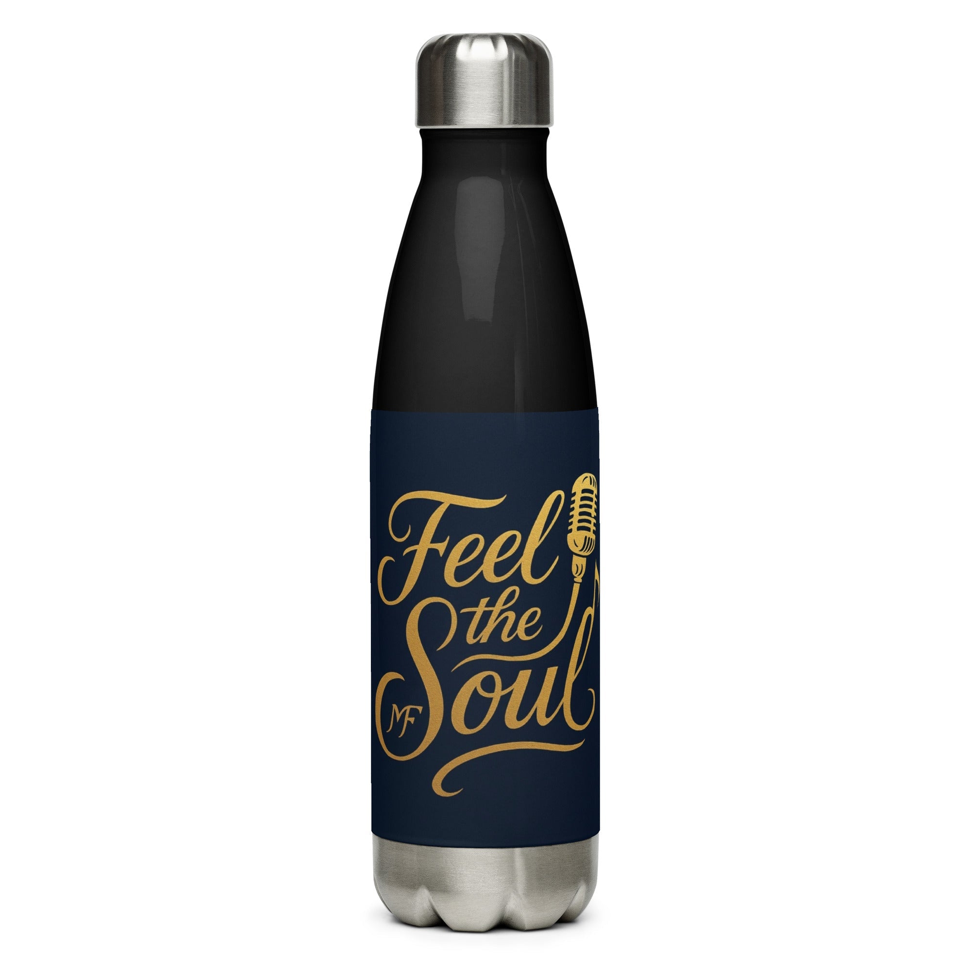 Stainless Steel Water Bottle – Premium Double - Wall Insulated Design, Keeps Drinks Hot or Cold, Eco - Friendly Reusable Bottle, and Soul Vibe Everyday Essential - Soul Vibe Merch